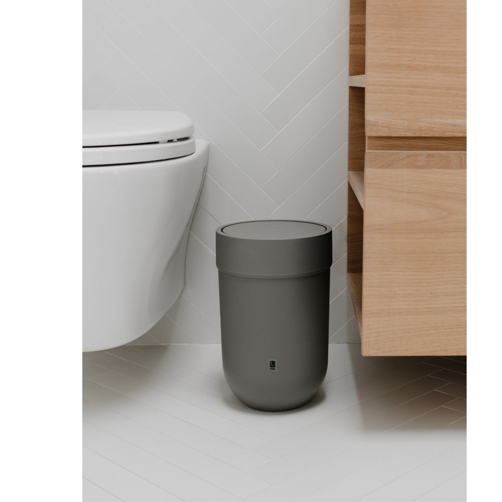 פח אמבטיה TouchWaste אפור
