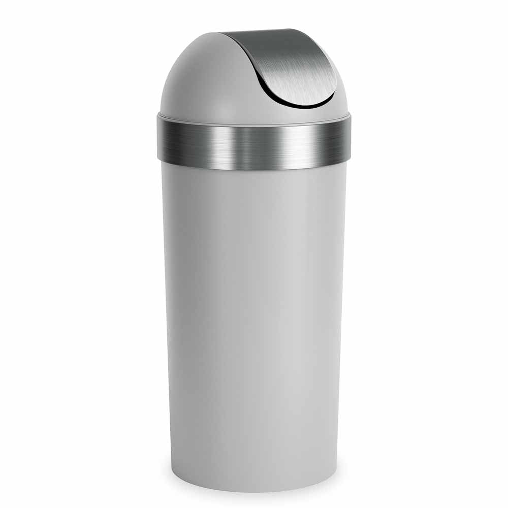 פח עם מכסה, 62 ליטר VENTTI אפור