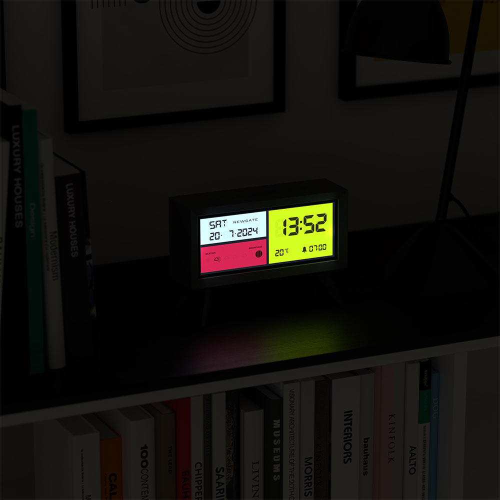 Spectronoma Black Alarm Clock