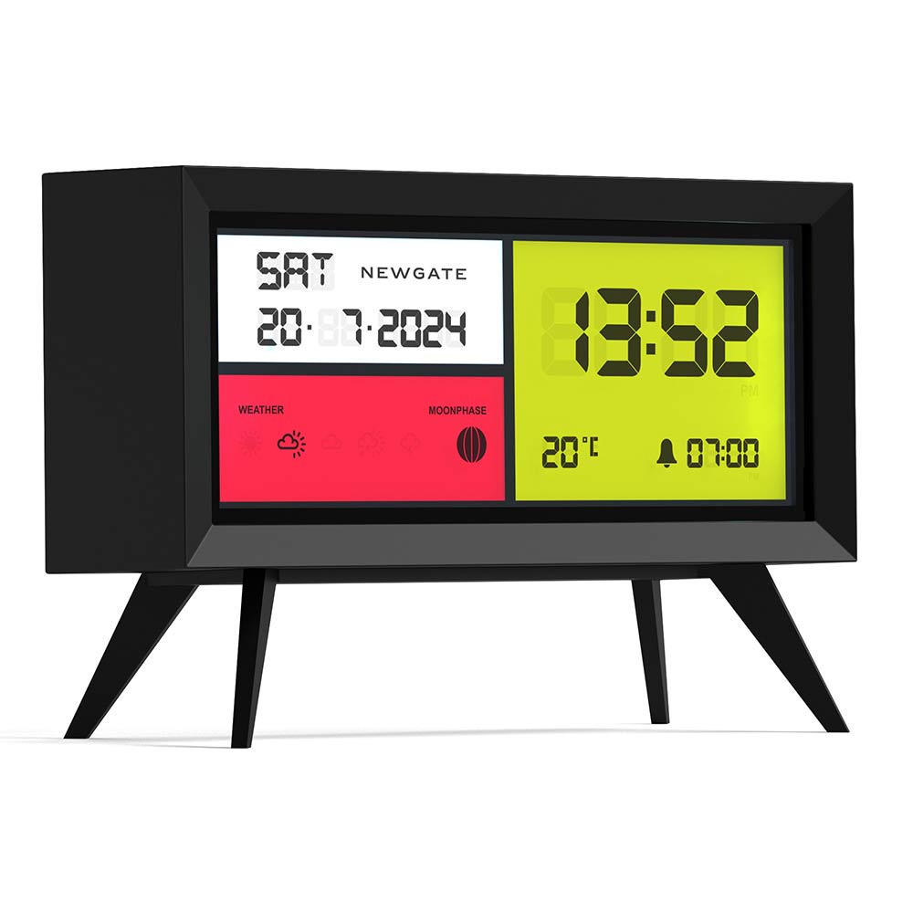 Spectronoma Black Alarm Clock