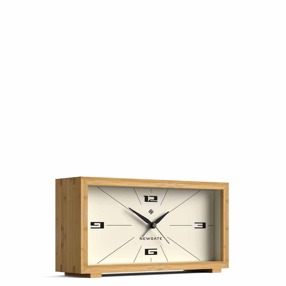 LEMUR Square Wooden Alarm Clock