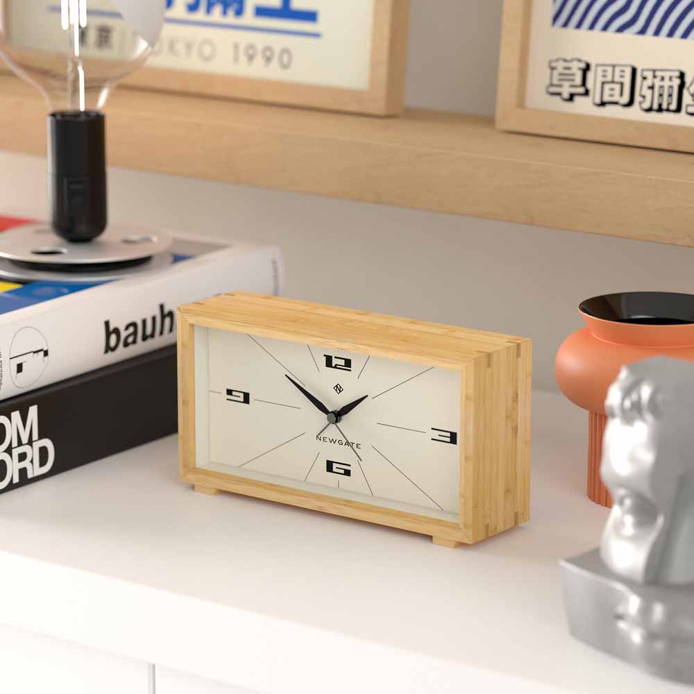LEMUR Square Wooden Alarm Clock