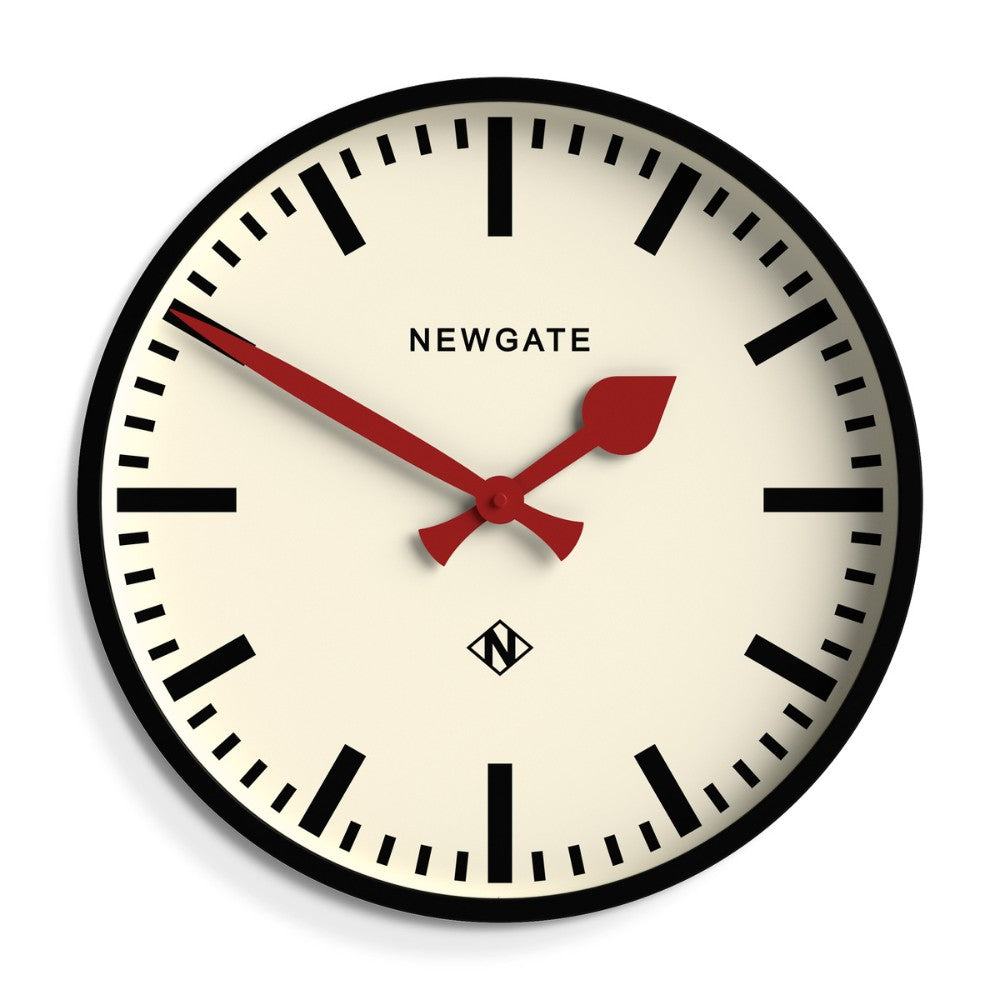 Universal Line Wall Clock - Black