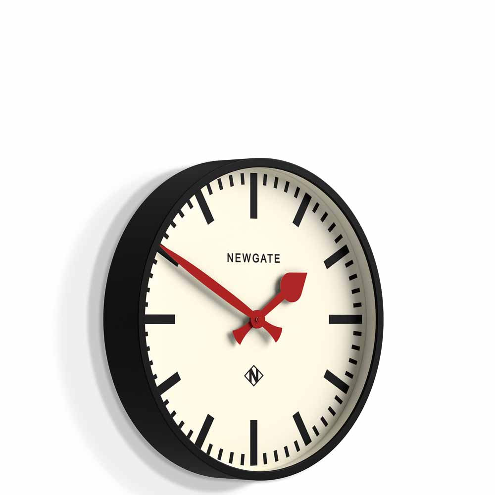 Universal Line Wall Clock - Black