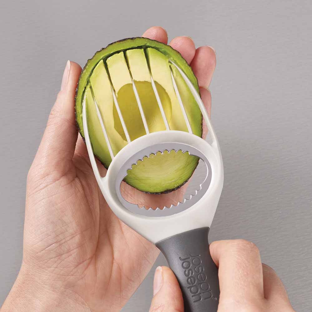 DUO Grey Avocado Slicer