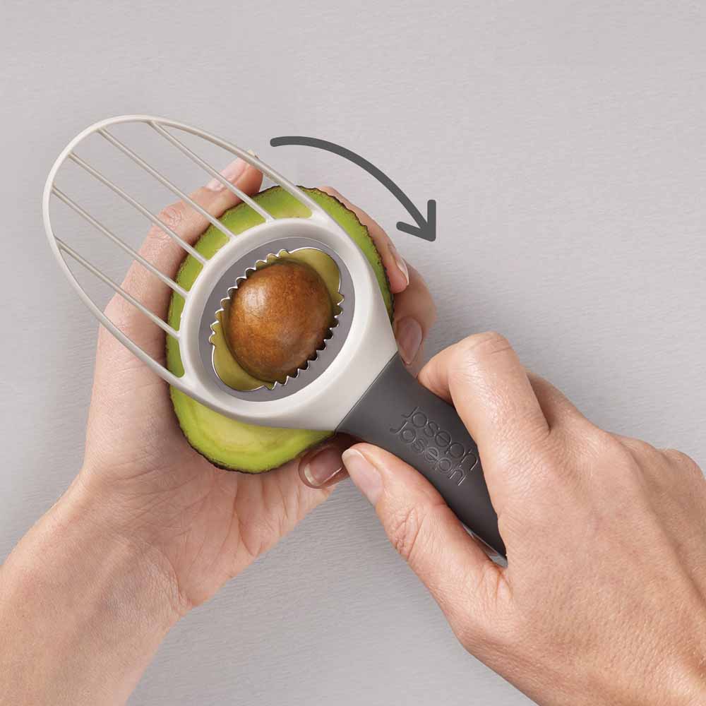 DUO Grey Avocado Slicer