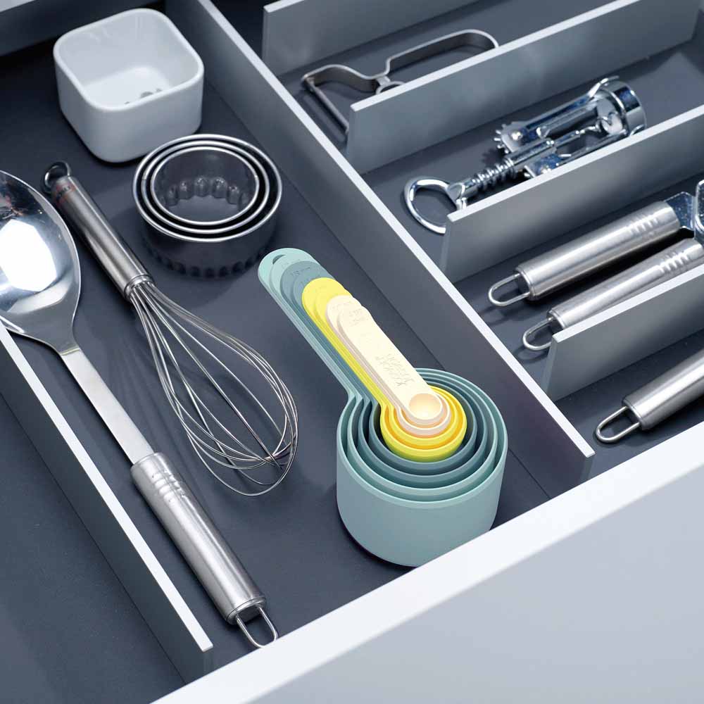 סט 8 כוסות מדידה DUO opal