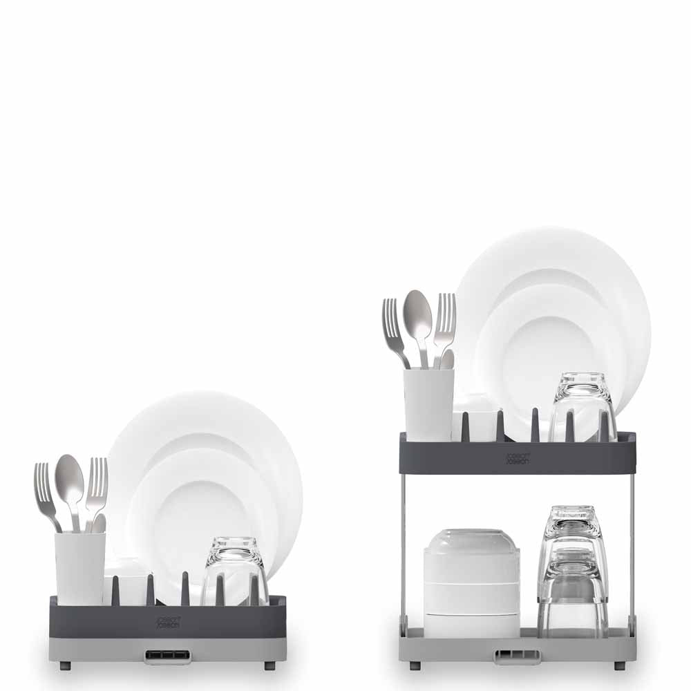 מעמד ייבוש כלים 2 קומות אפור DUO