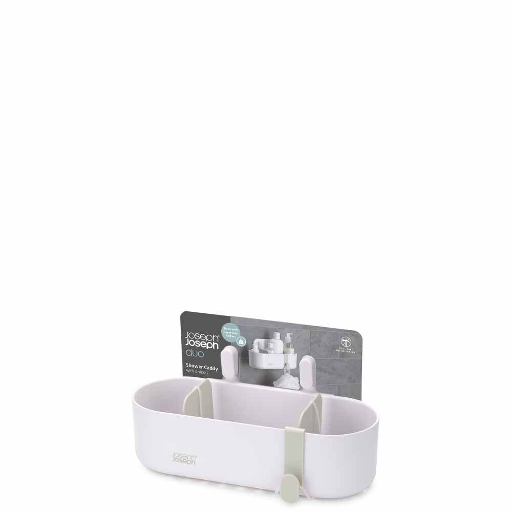 DUO White Toothbrush Holder