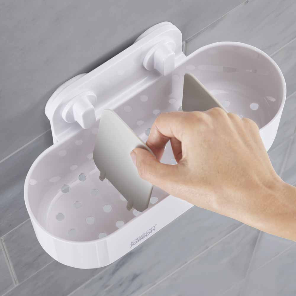 DUO White Toothbrush Holder