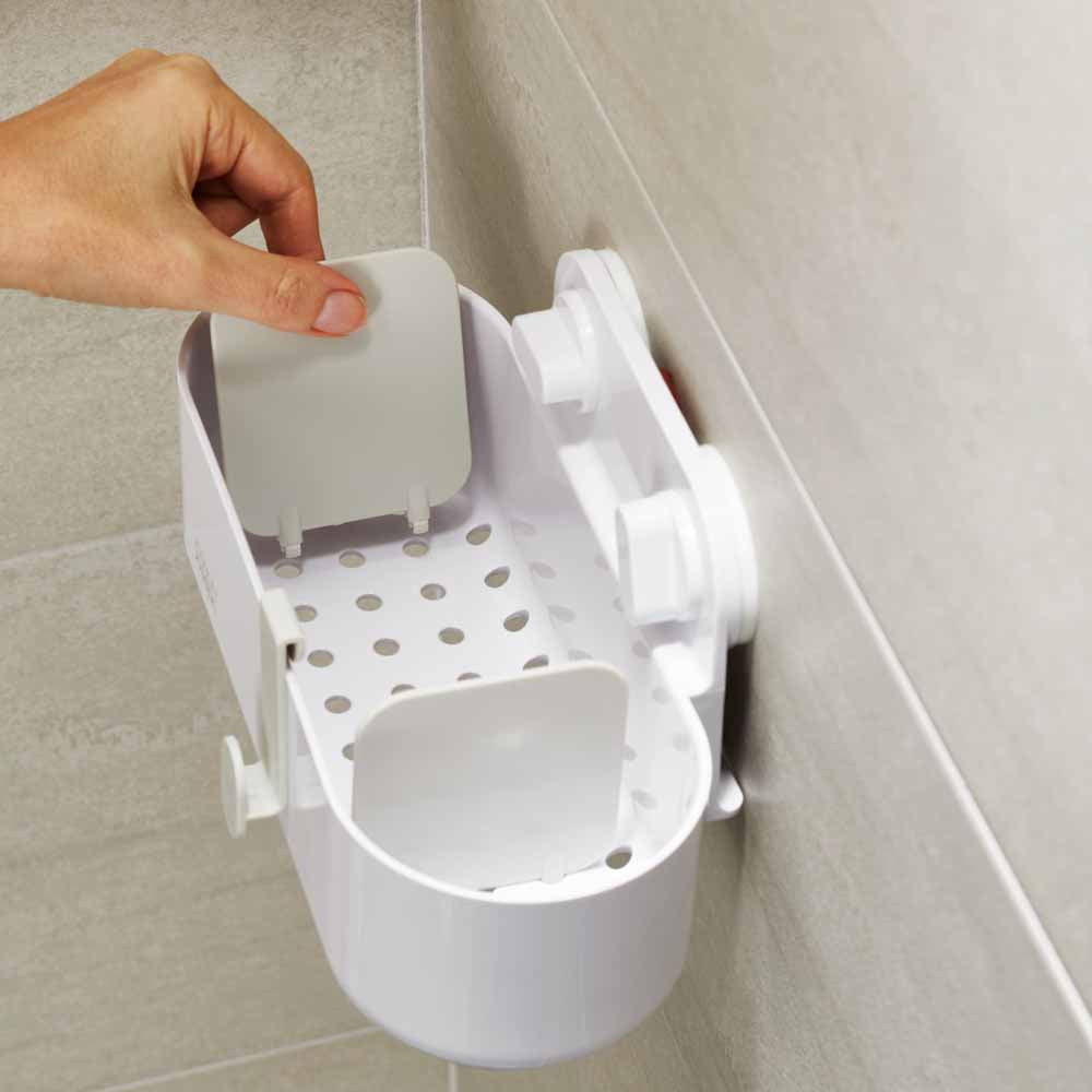 DUO White Toothbrush Holder