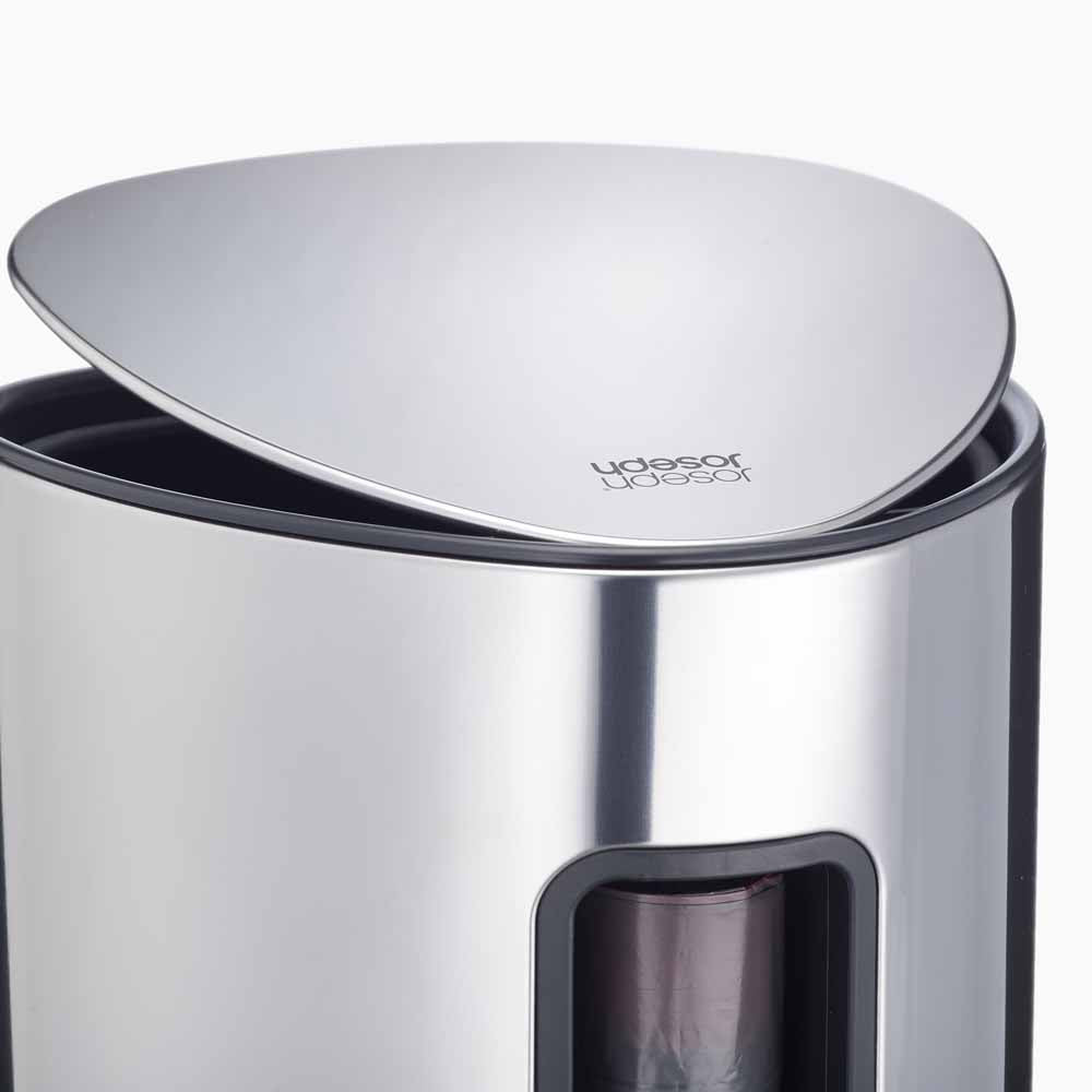 פח לשירותים EasyStore Luxe כסוף