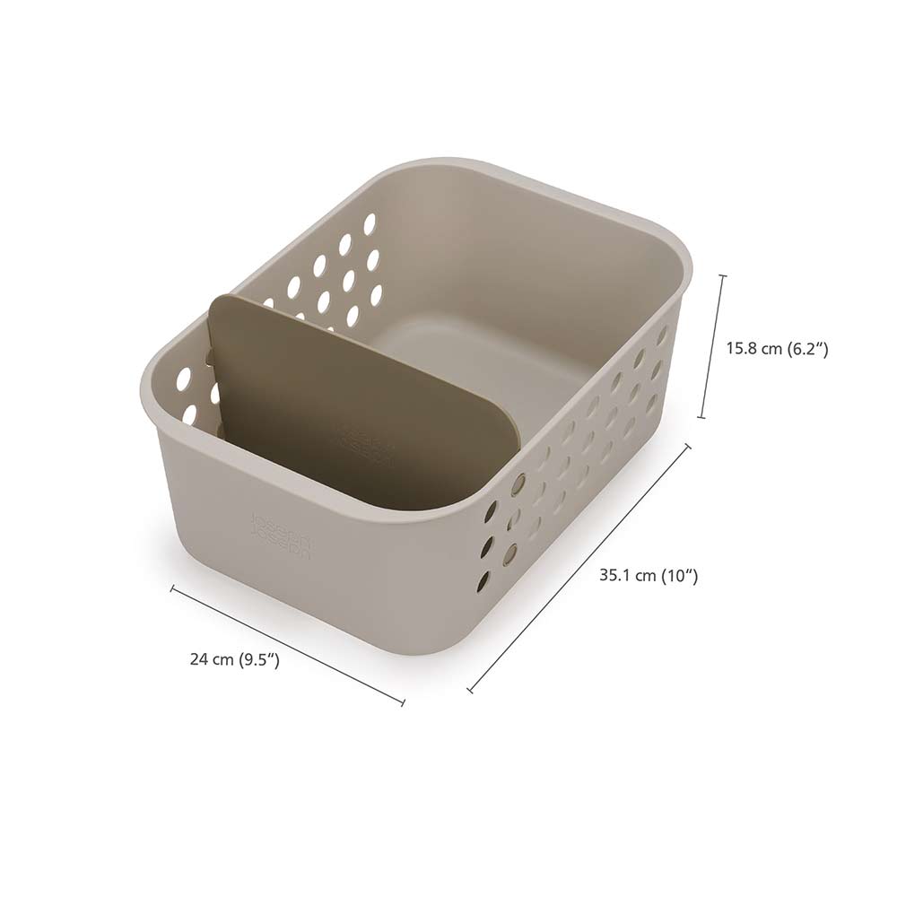 קופסת אחסון גדולה EASY בז'