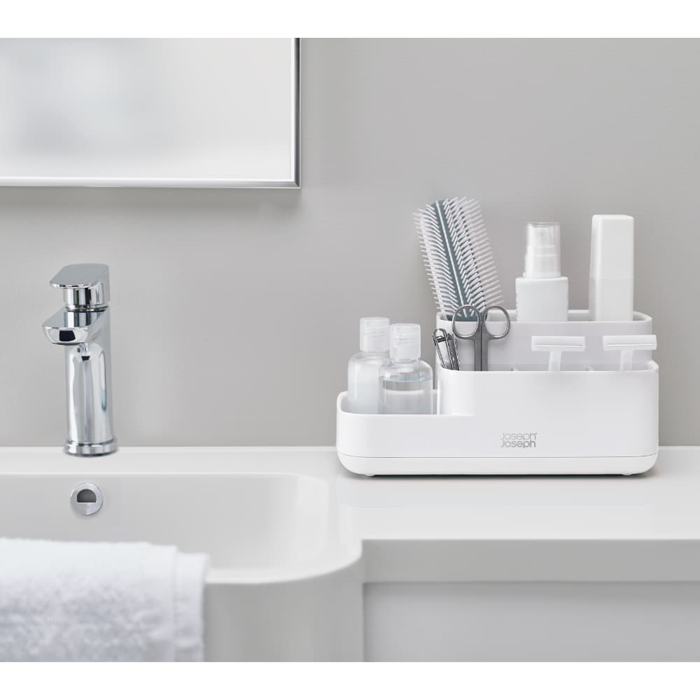 EASY Bathroom Organizer Stand White