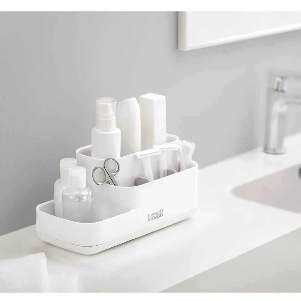 EASY Bathroom Organizer Stand White