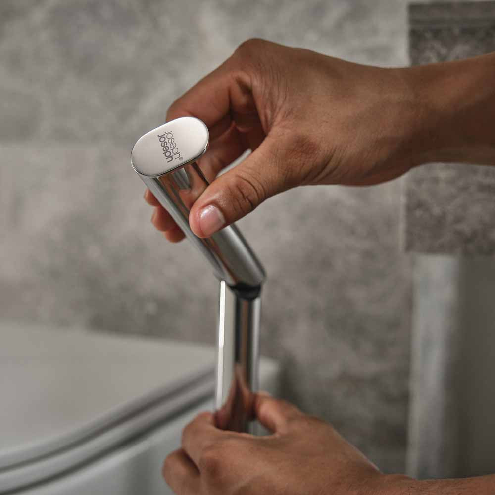 EasyStore toilet paper stand, silver