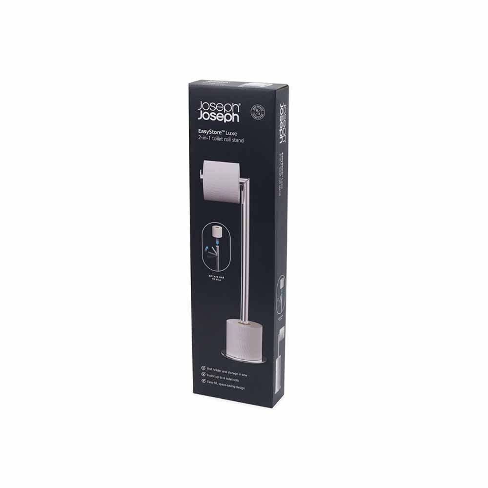 EasyStore toilet paper stand, silver