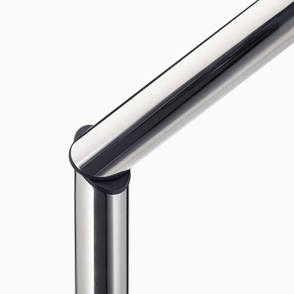 EasyStore toilet paper stand, silver