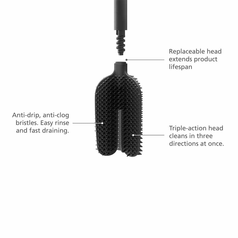 מברשת לאסלה FLEX 360 שחור