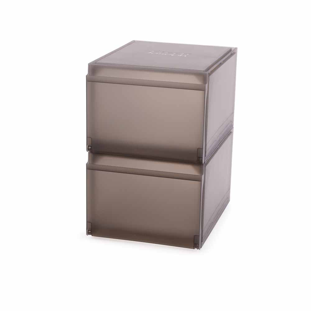 סט 2 קופסאות אחסון לנעליים Shoecase