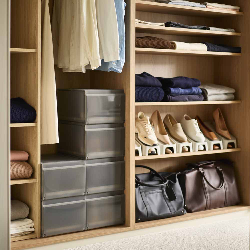 סט 6 קופסאות אחסון לנעליים Shoecase