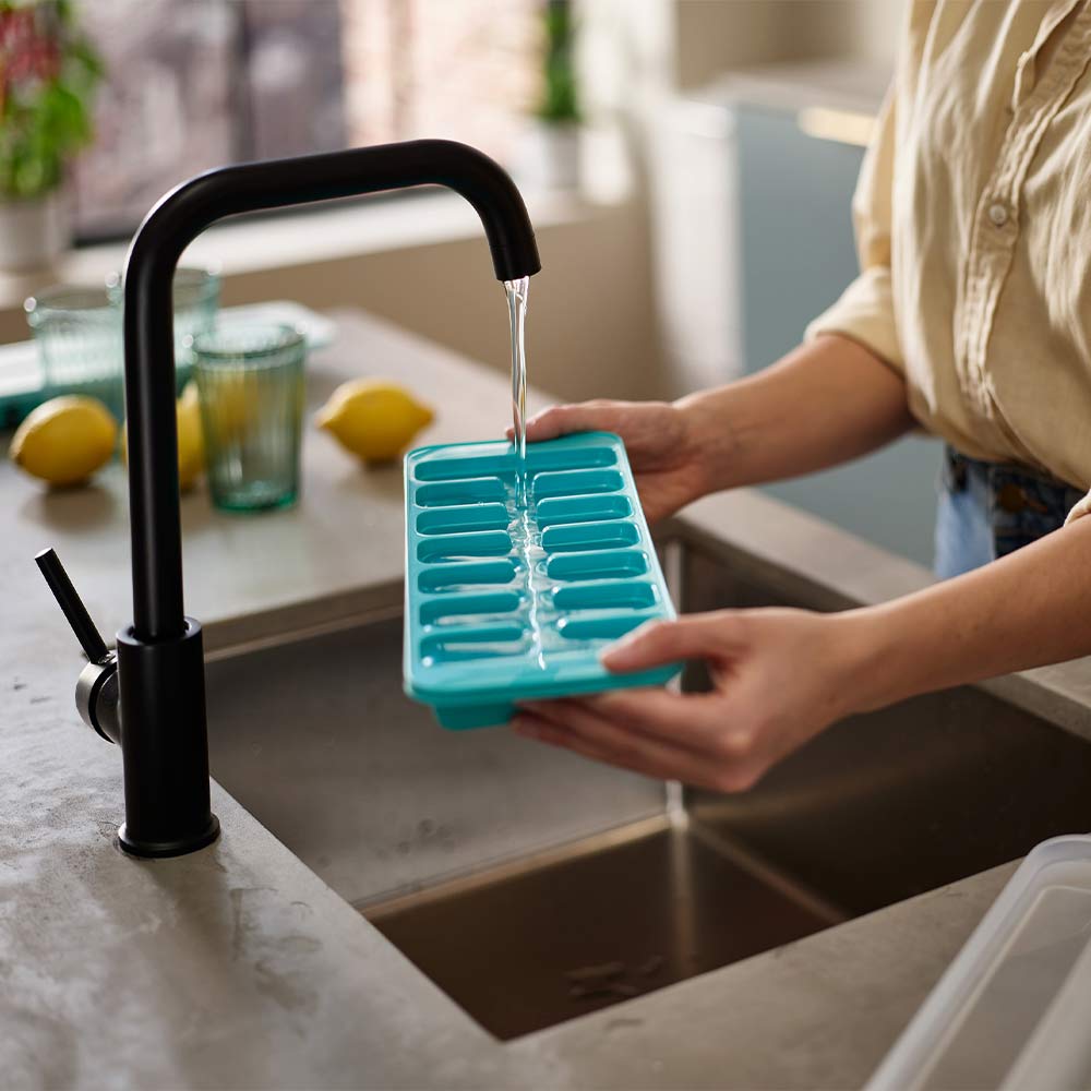 Flow ice tray blue