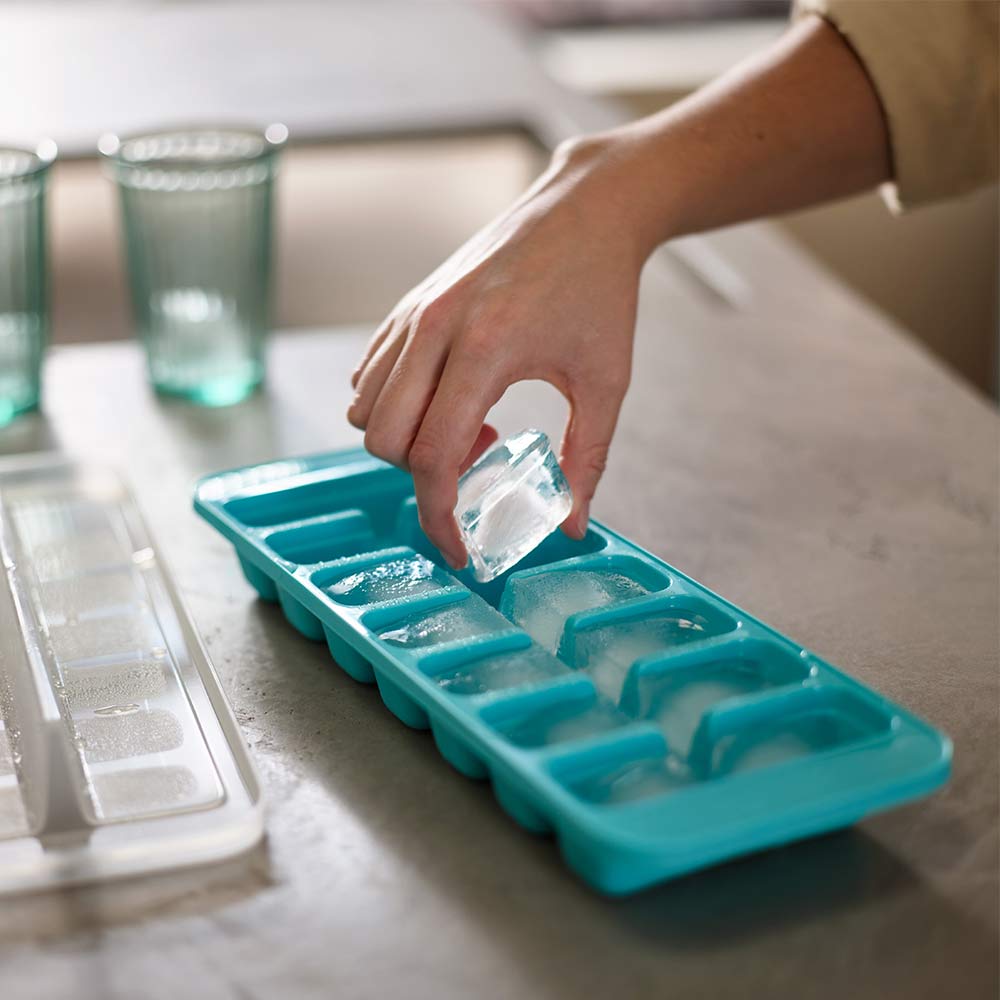Flow ice tray blue