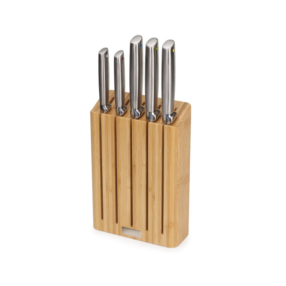 ELEVATE 5-Piece Knife Set with Bamboo Stand