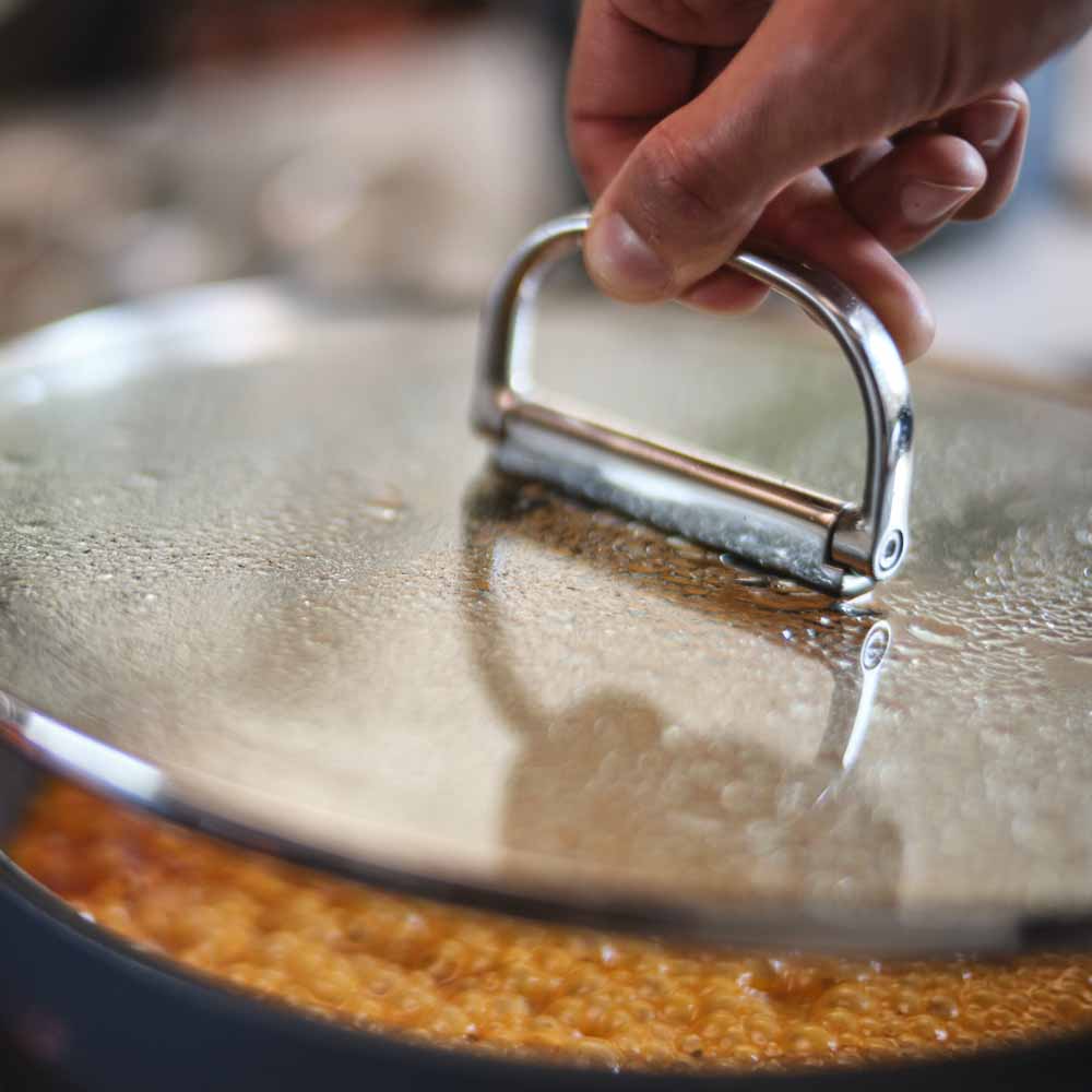 קלחת SPACE 23 ס"מ עם מכסה