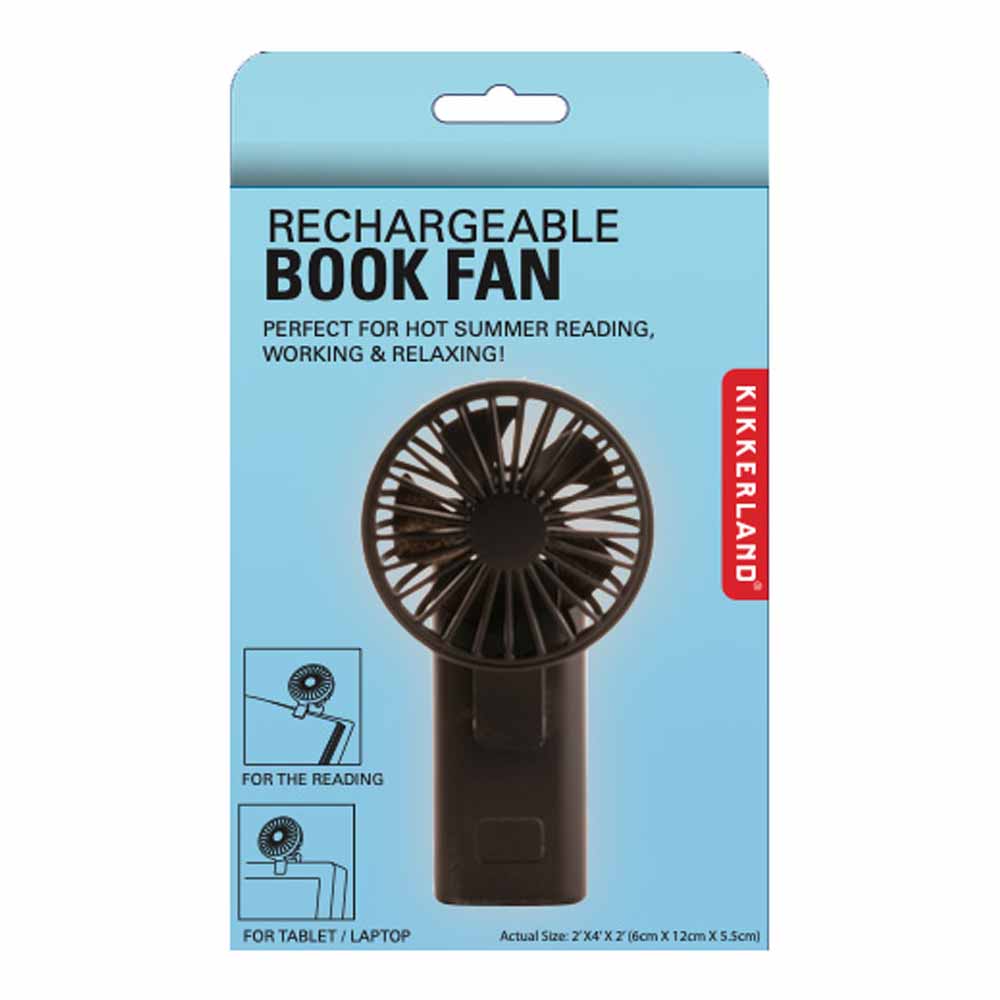 מאוורר עם קליפס לספר