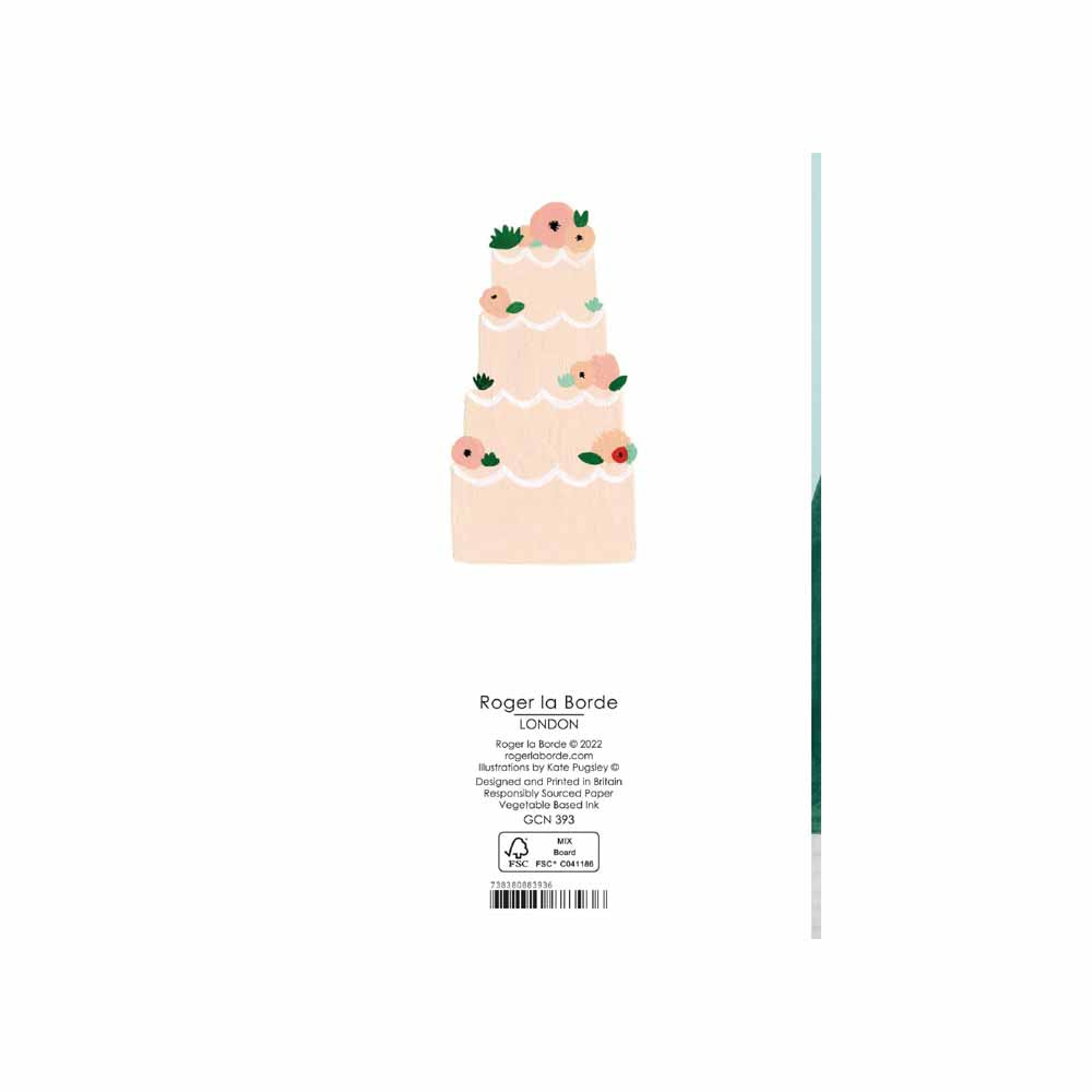 Greeting Card Wedding Car GCN 393