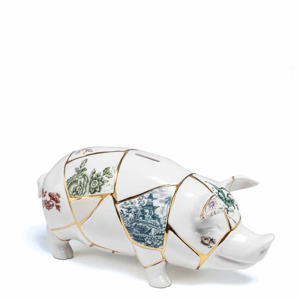 קופת חיסכון חזיר KINTSUGI