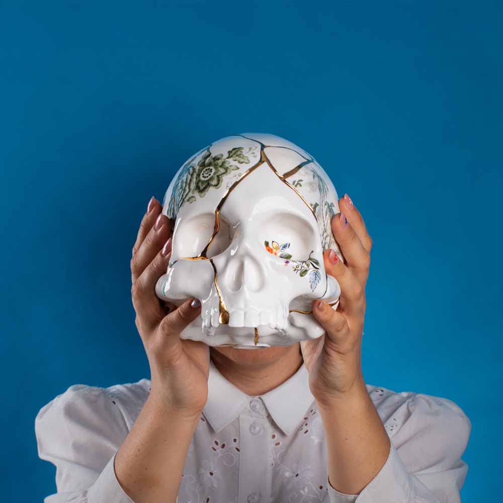 גולגולת KINTSUGI