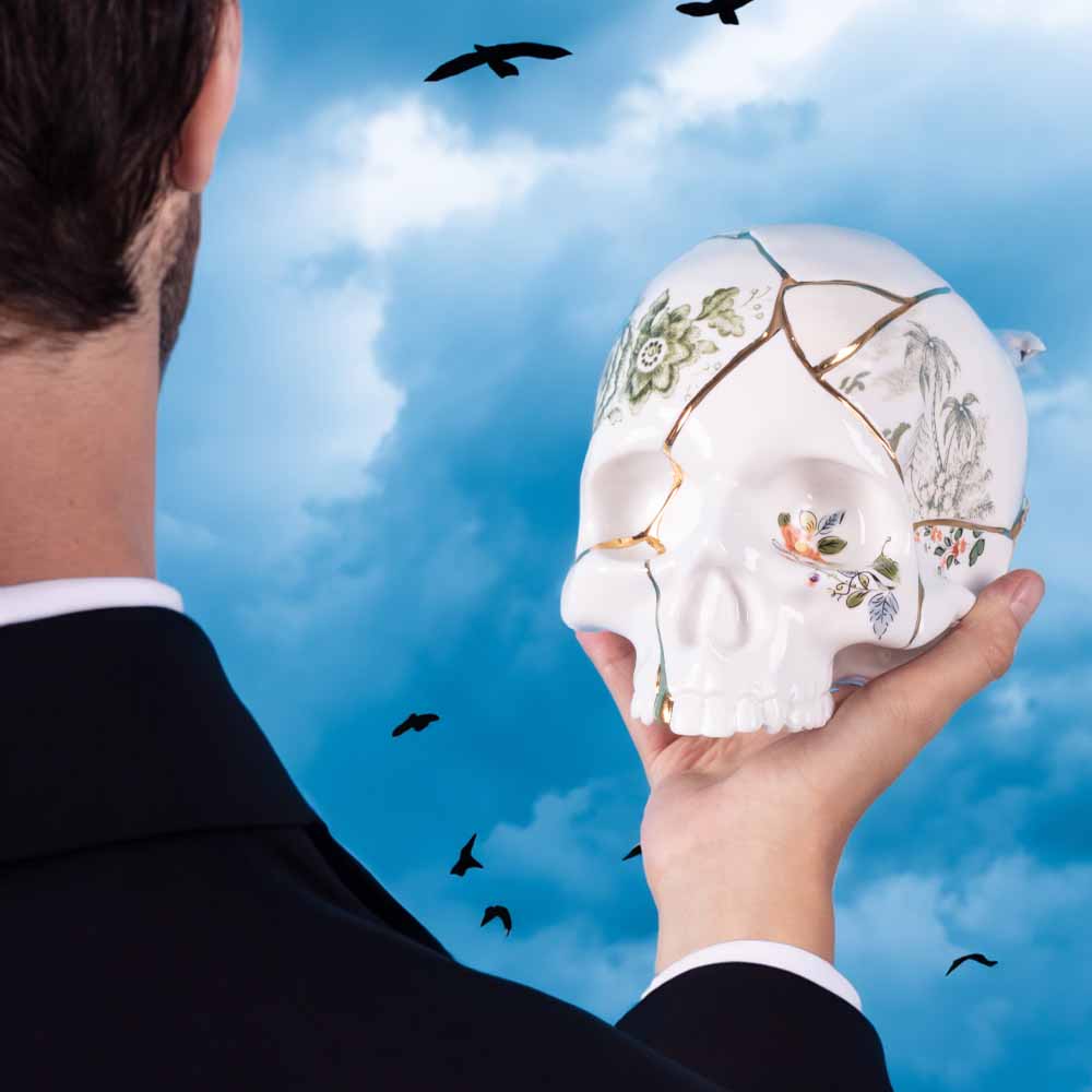 גולגולת KINTSUGI