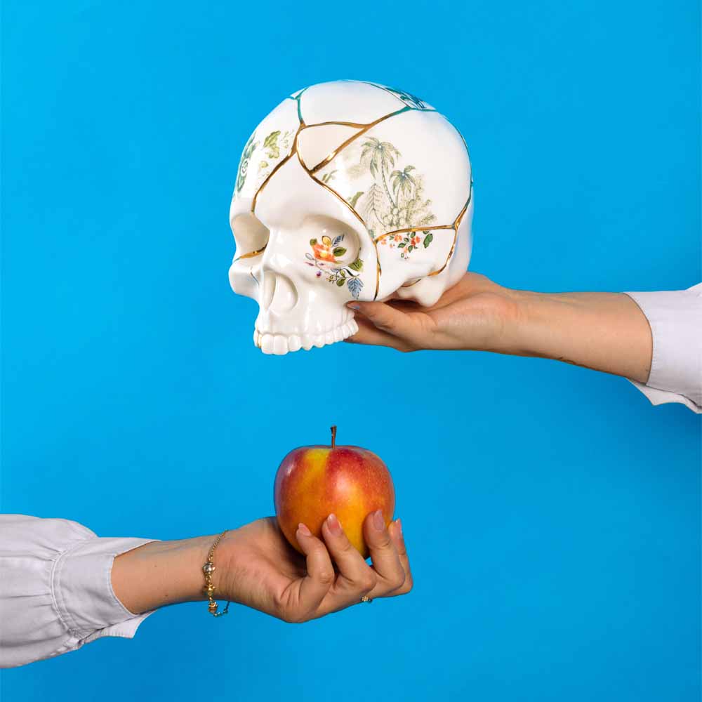 גולגולת KINTSUGI