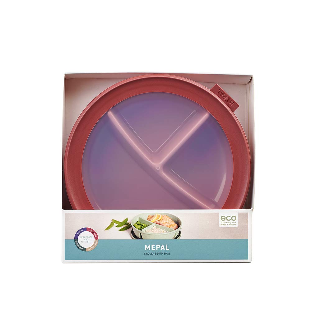 Round Pomegranate Bento Box