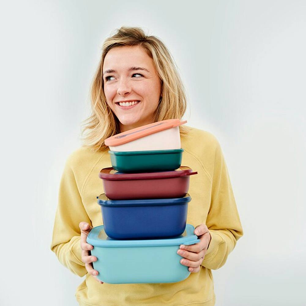 קופסת אחסון מלבן CIRQULA רימון 750ML