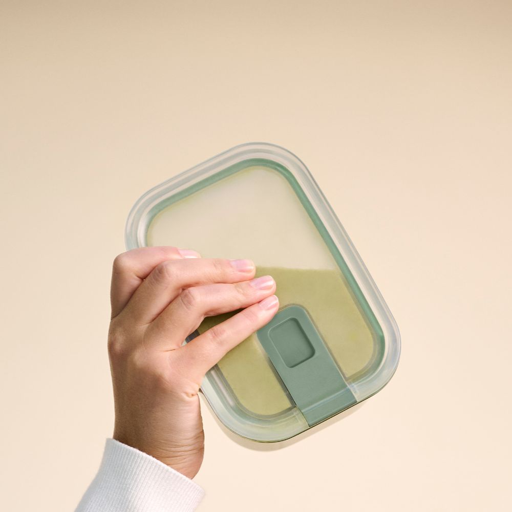 קופסת אוכל זכוכית easyclip SAGE 700 מ"ל