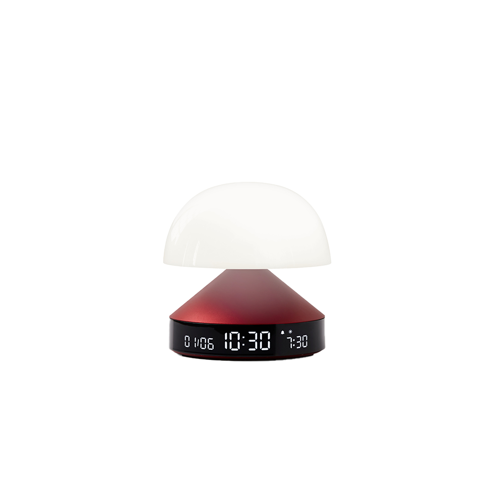MINA SUNRISE Bordeaux Lamp Alarm Clock