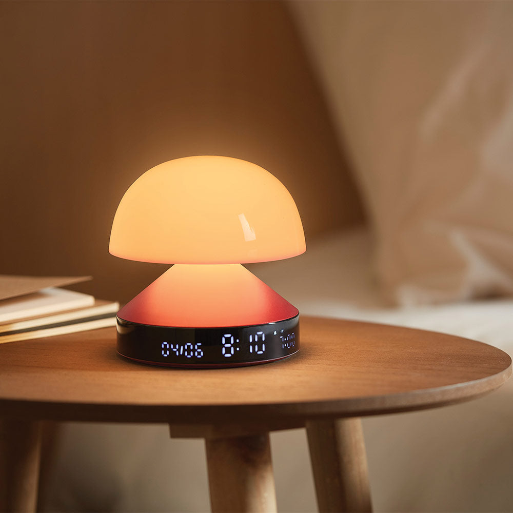 MINA SUNRISE Bordeaux Lamp Alarm Clock