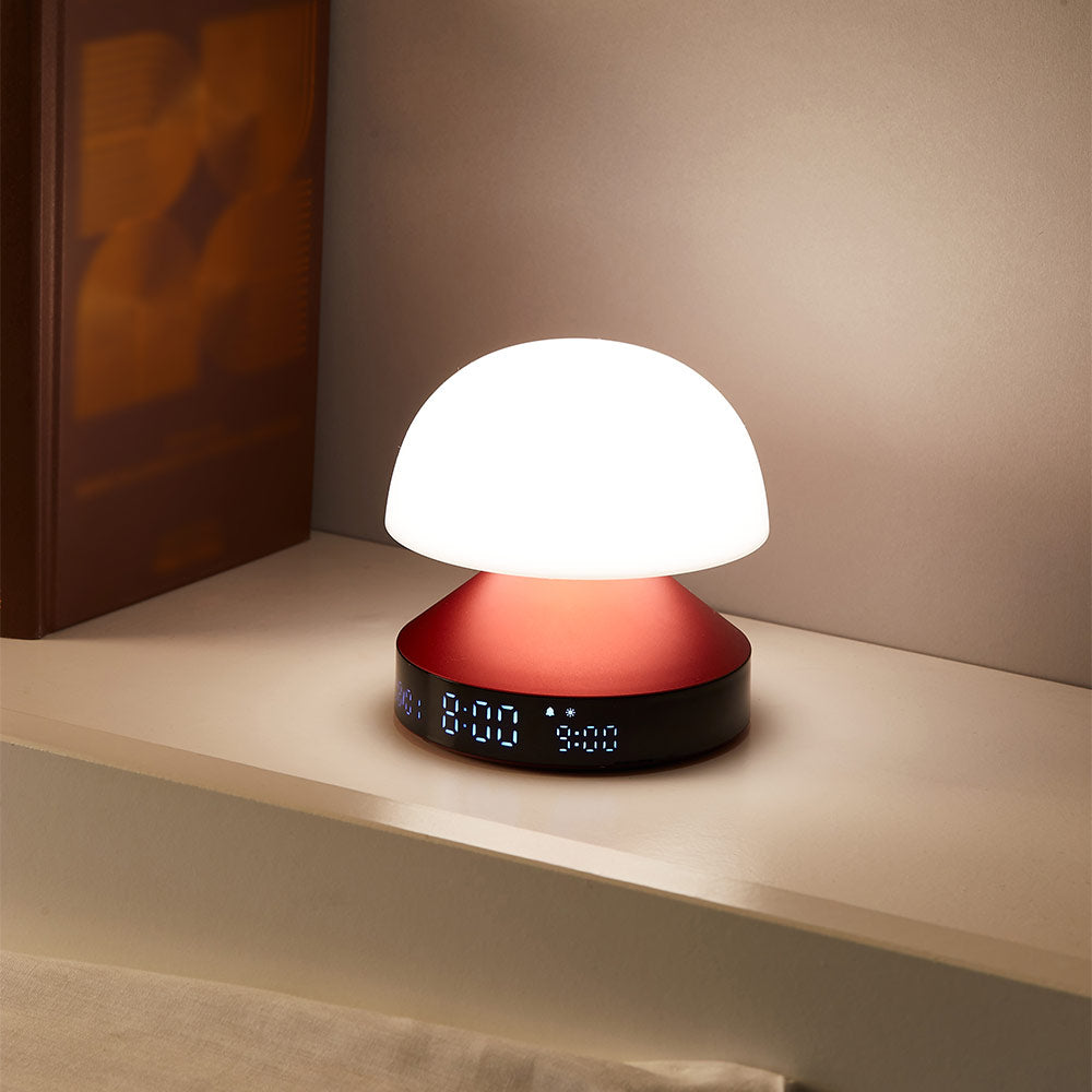 MINA SUNRISE Bordeaux Lamp Alarm Clock