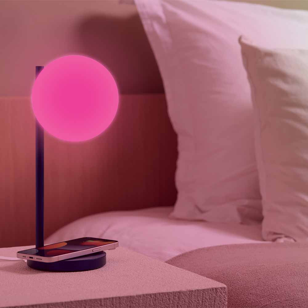 מנורת BUBBLE כחול כהה