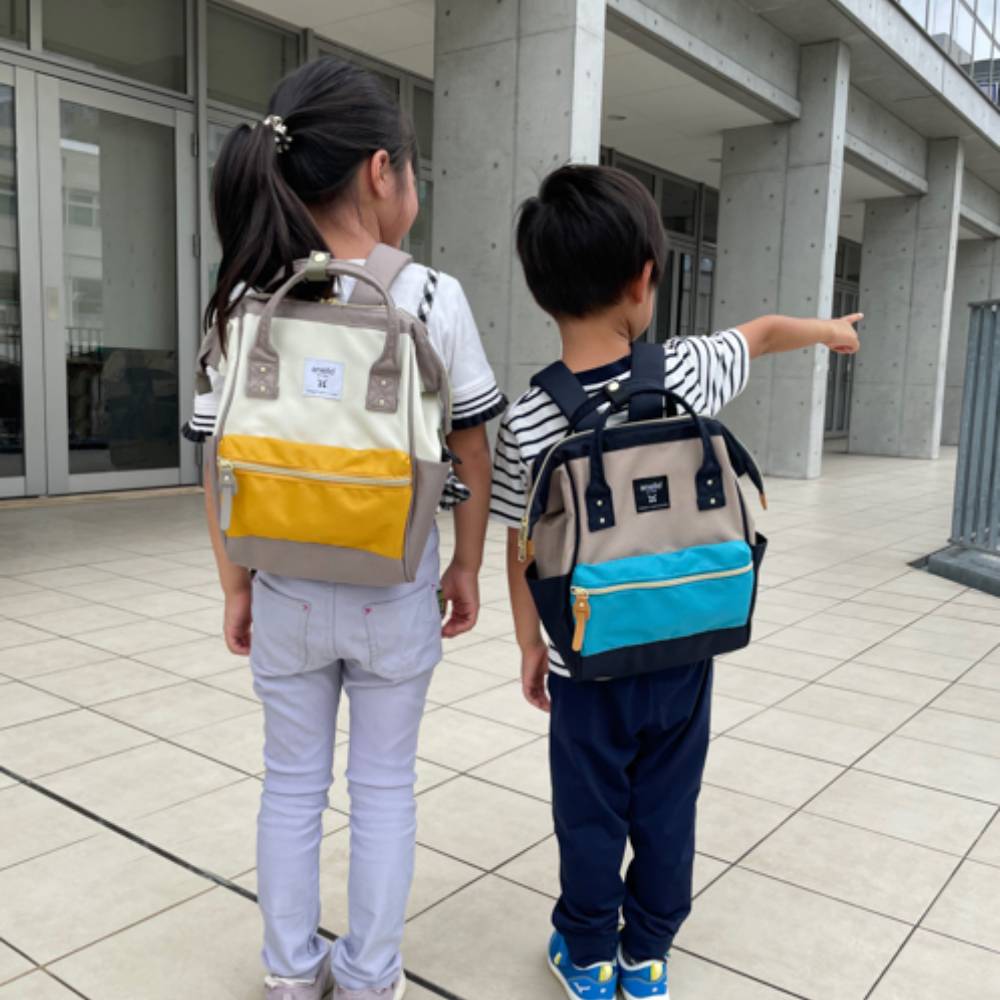 XS Backpack Blue Grey Navy 4373