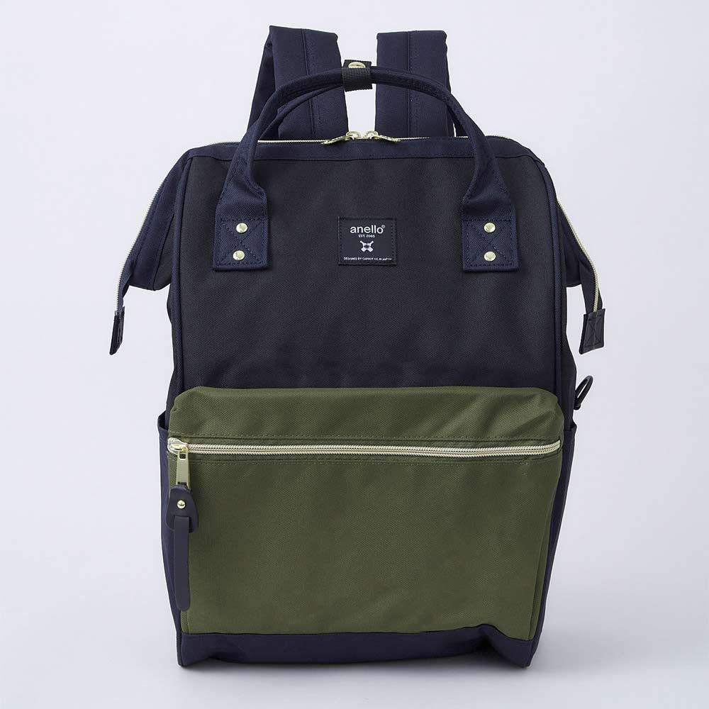 תיק גב M נייבי זית 0193