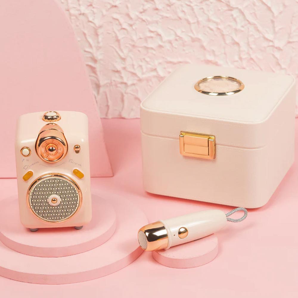 Fairy-OK Pink Speaker with Microphone
