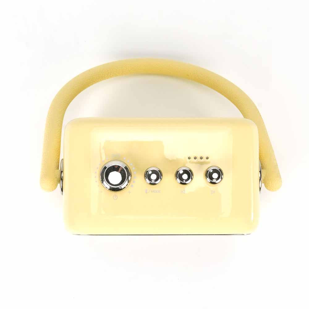 רמקול עם מיקרופון SongBird - SE צהוב