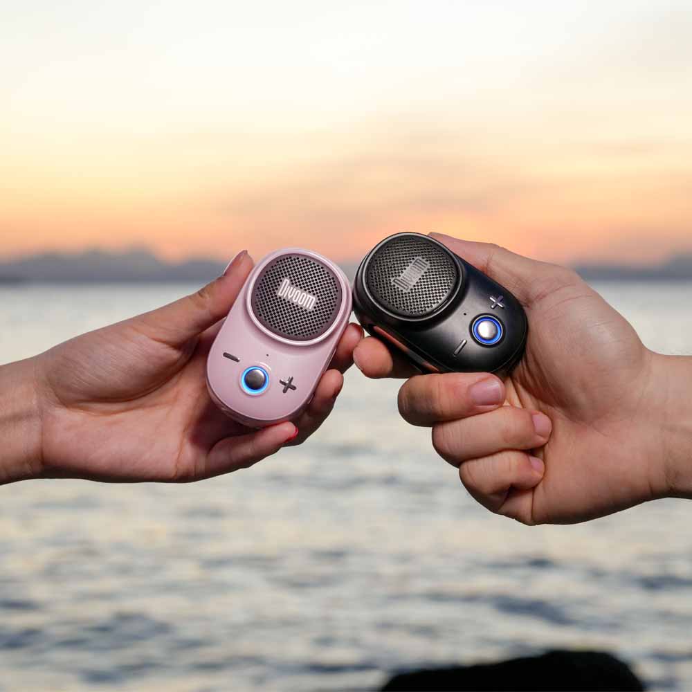 רמקול נייד עם קליפס ITOUR שחור