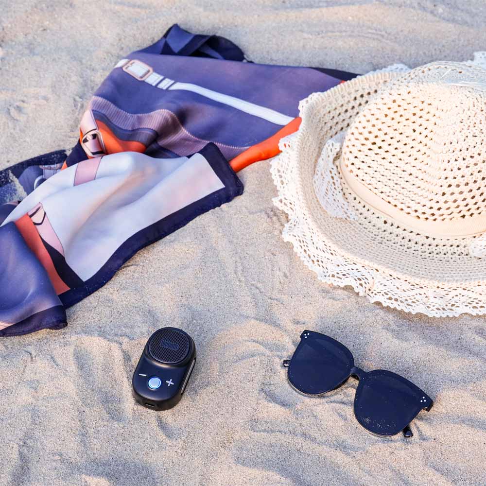 רמקול נייד עם קליפס ITOUR שחור