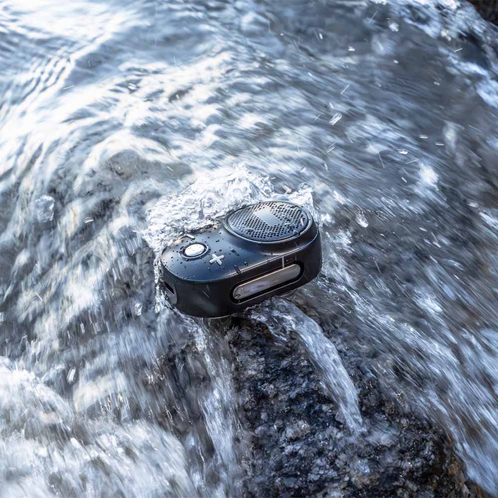 רמקול נייד עם קליפס ITOUR שחור