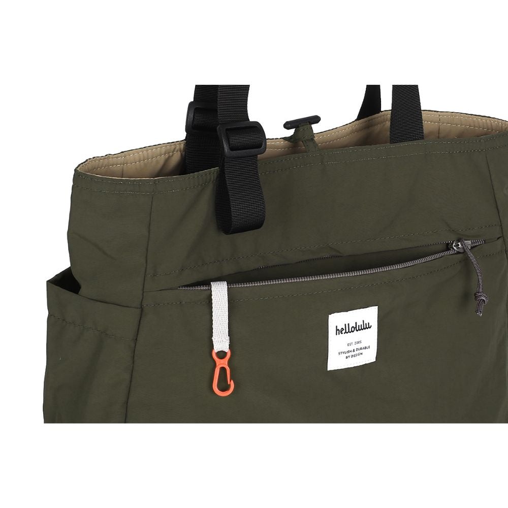 תיק Jonna דו צדדי ירוק כהה